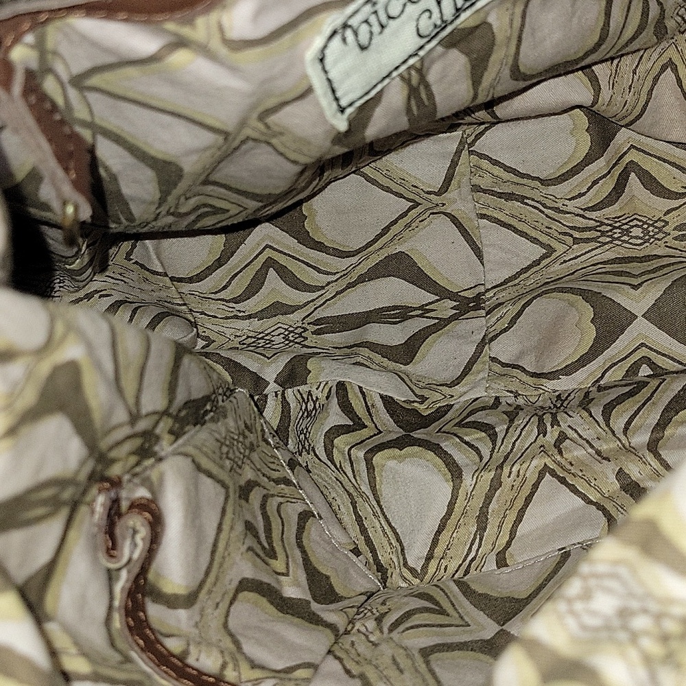 Anthropologie Bica Cheia Brown Leather Tote Bag - Picture 10 of 12